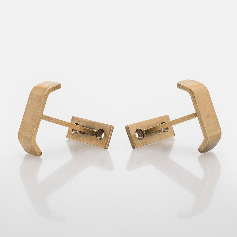 A set of 19 coat hooks, 1960s/70s.