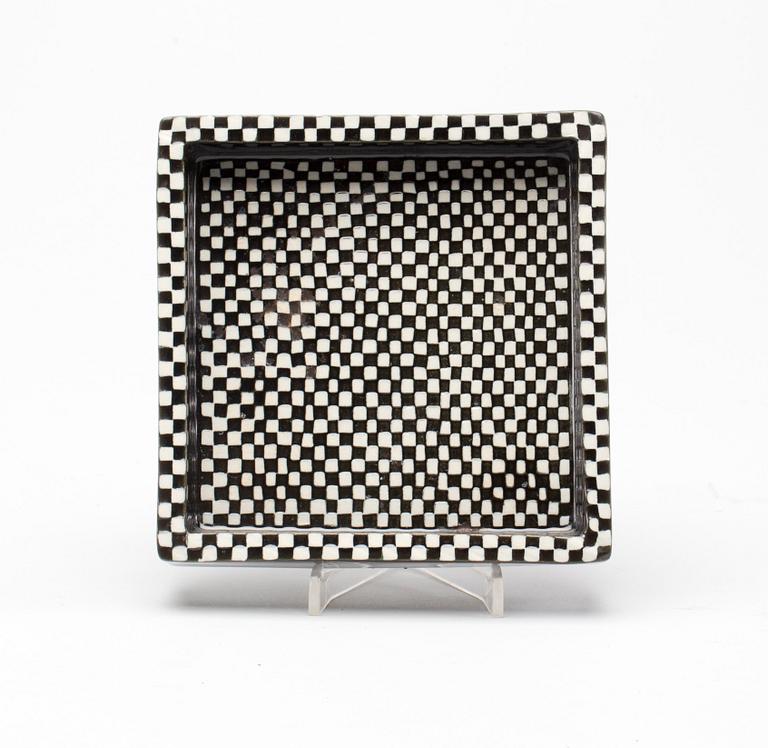 ASKFAT, stengods, "Domino", Stig Lindberg, Gustavsberg, i produktion 1955-69.