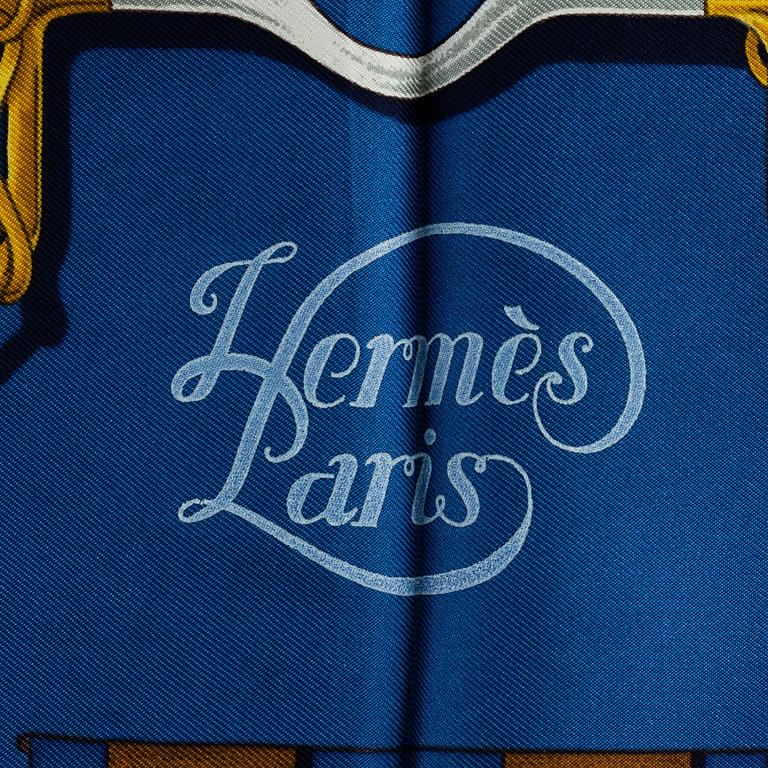 HERMÈS, "Grand manege", Scarf.