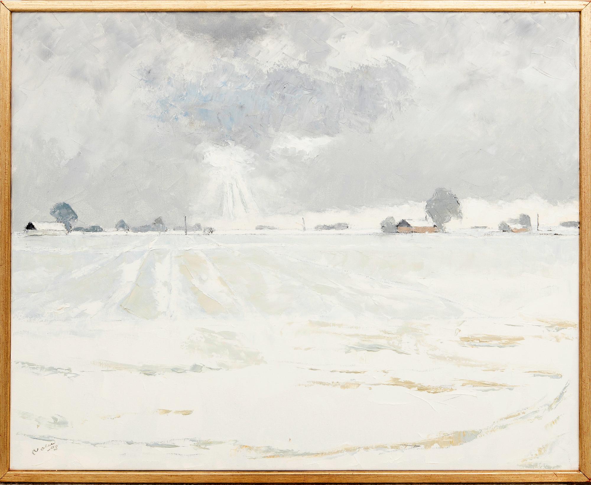 Arnold "Nolle" Svensson, "Vinterdag i Löderup".