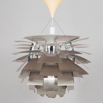 Poul Henningsen, kattovalaisin, "PH Artichoke / PH-Kotte", Louis Poulsen, Tanska, 1980-luku.