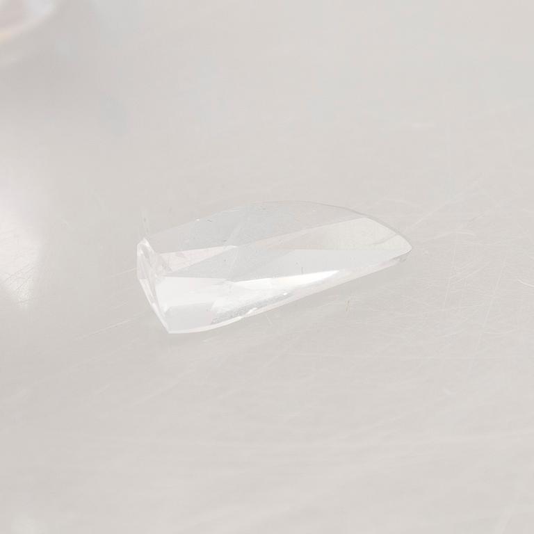 Swarovski, a set of 9 crystal figurines, late 20th century.