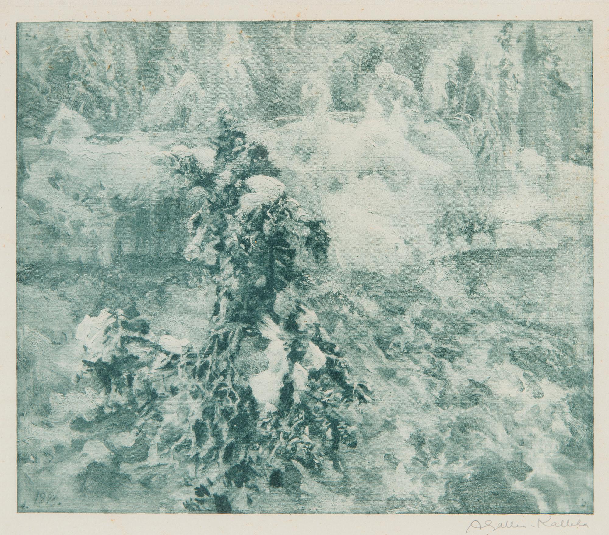 Akseli Gallen-Kallela, Motif from Imatra.