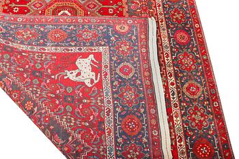 A Bidjar carpet, Old, c. 205 x 130 cm.