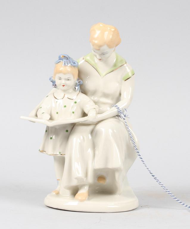 FIGURIN, porslin, Sovjetunionen, 1900-tal.