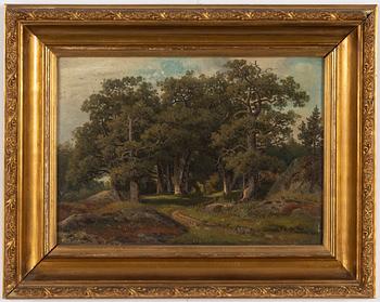 Carl August Fahlgren, "Frisens park, Djurgården".