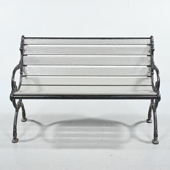 TRÄDGÅRDSSOFFA, Klafvreströms Bruk, 1900-tal.