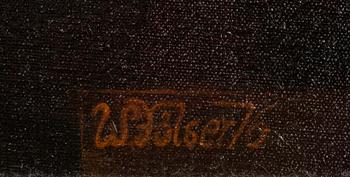 Walter Fölser, oil on canvas, signed.