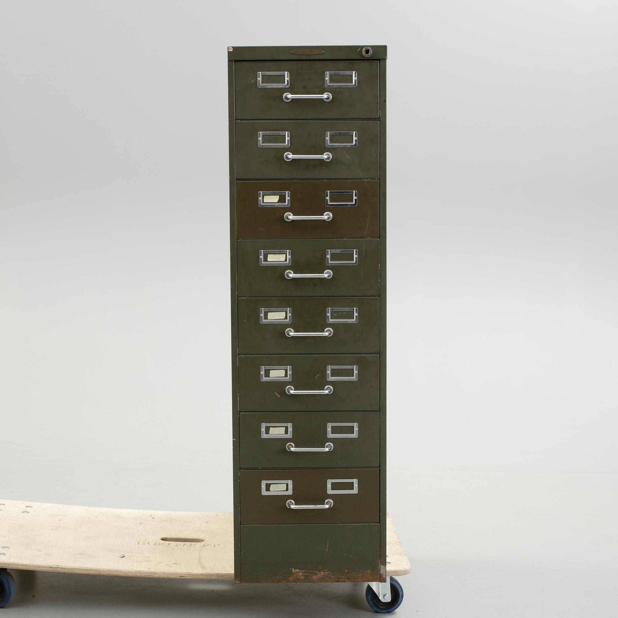 ARKIVSKÅP, industri, 1940-50-tal.