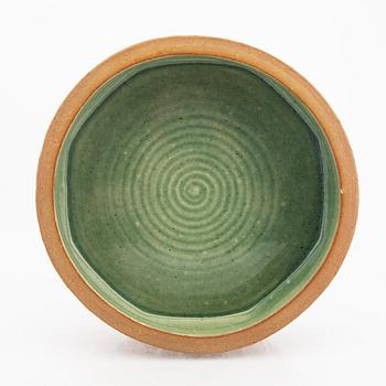 Signe Persson-Melin, a signed and dated 1965 stoneware bowl.