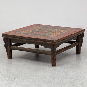 A low Chinese table, 20th century.