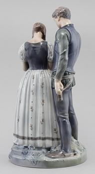 FIGURIN, porslin, Royal Copenhagen, 1900-talets andra hälft.