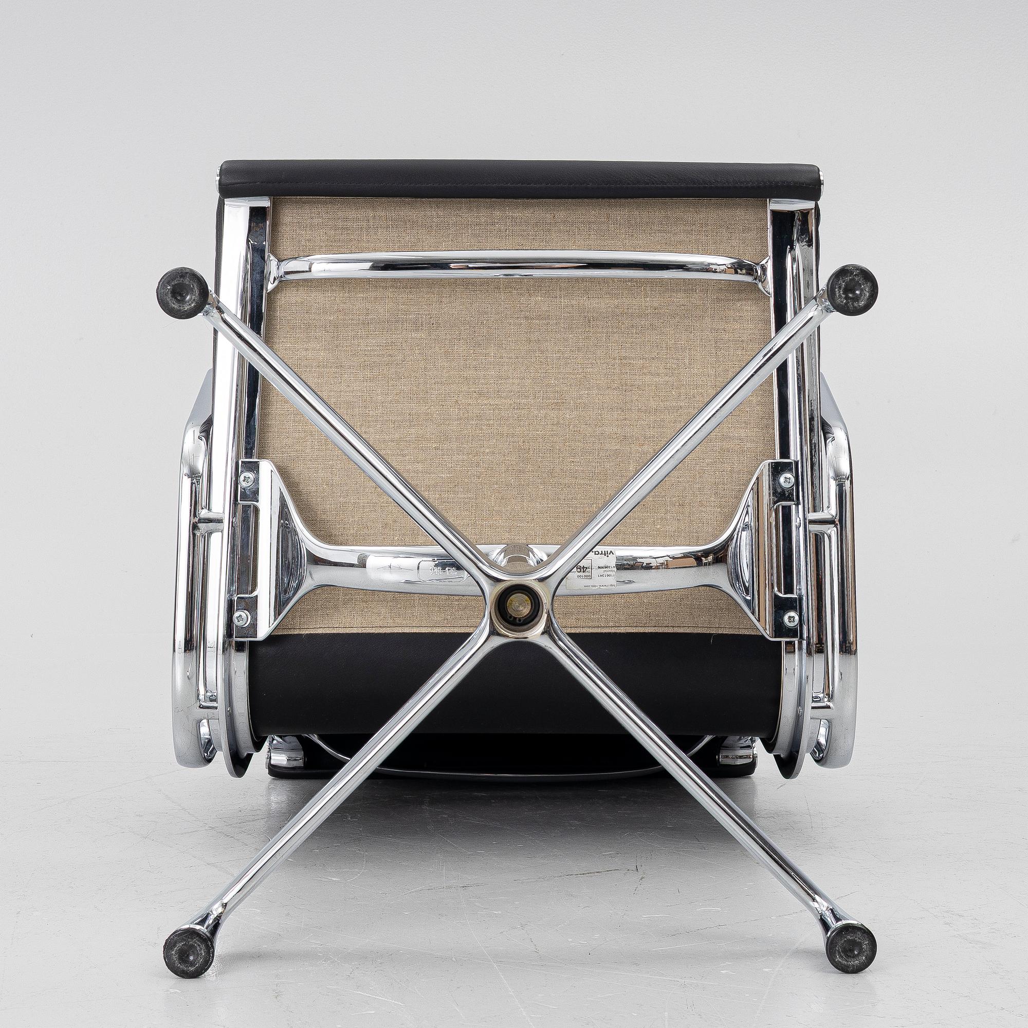 Charles & Ray Eames, Chair, “Soft Pad Alu Chair”, model EA208, Vitra.
