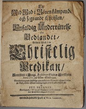 BOKPARTI DIVERSE, 7 vol, bla Matrikel öfver Svea Rikes Ridderskap och adel, Stockholm 1816.