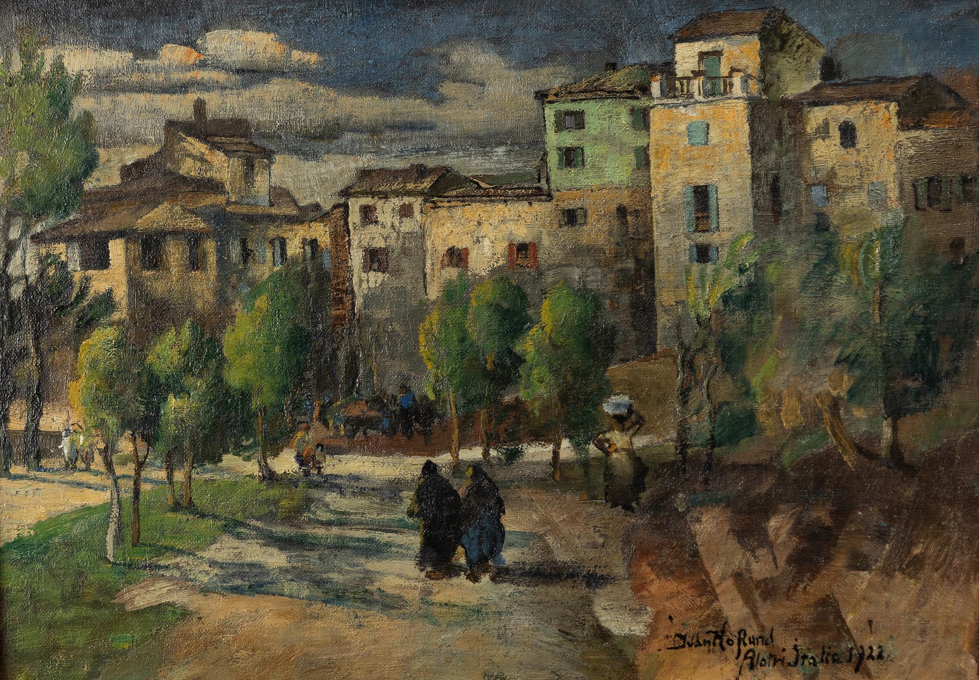 Ivan Hoflund, Southern street scene.