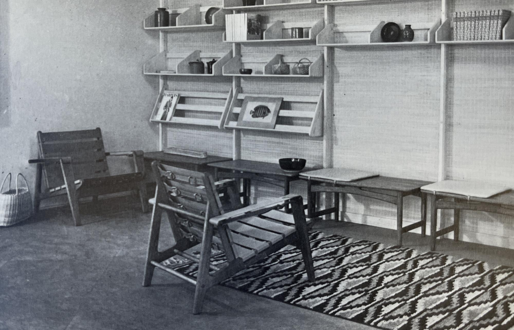 Børge Mogensen, a rare oak bench, cabinetmaker Erhard Rasmussen, Denmark, 1950s.