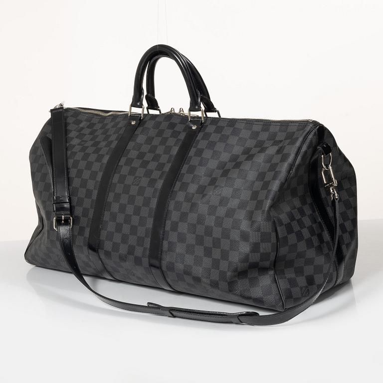 Louis Vuitton, weekend bag "Keepall 55 Bandoulière", 2017.