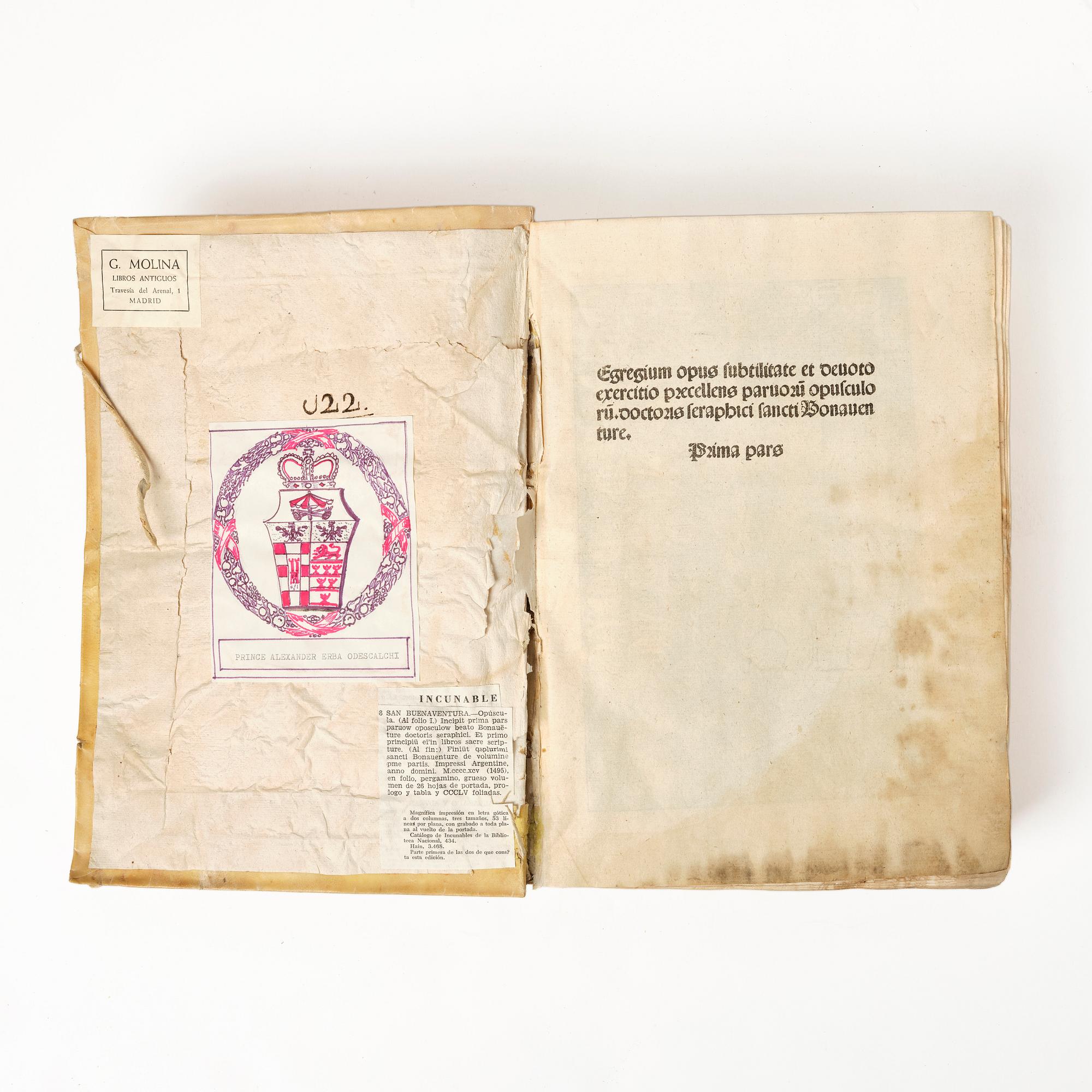 Incunable, 1495.