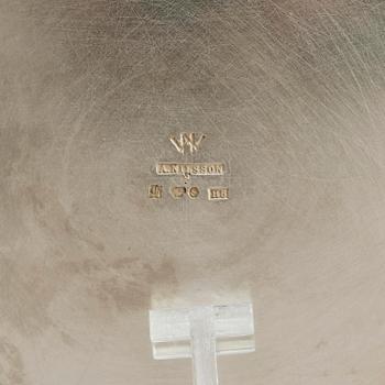 Wiwen Nilsson, skål, sterling silver, "Kungaskålen", Lund 1934.