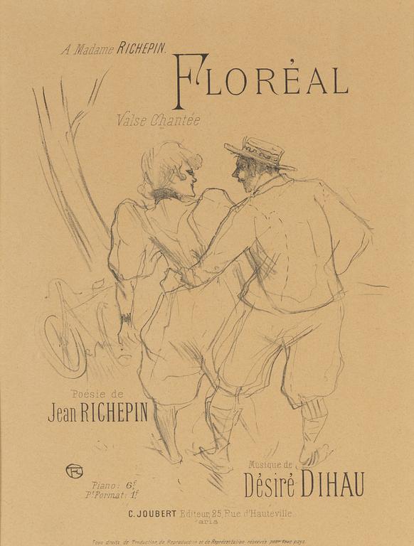 Henri de Toulouse-Lautrec, efter, "Floréal".