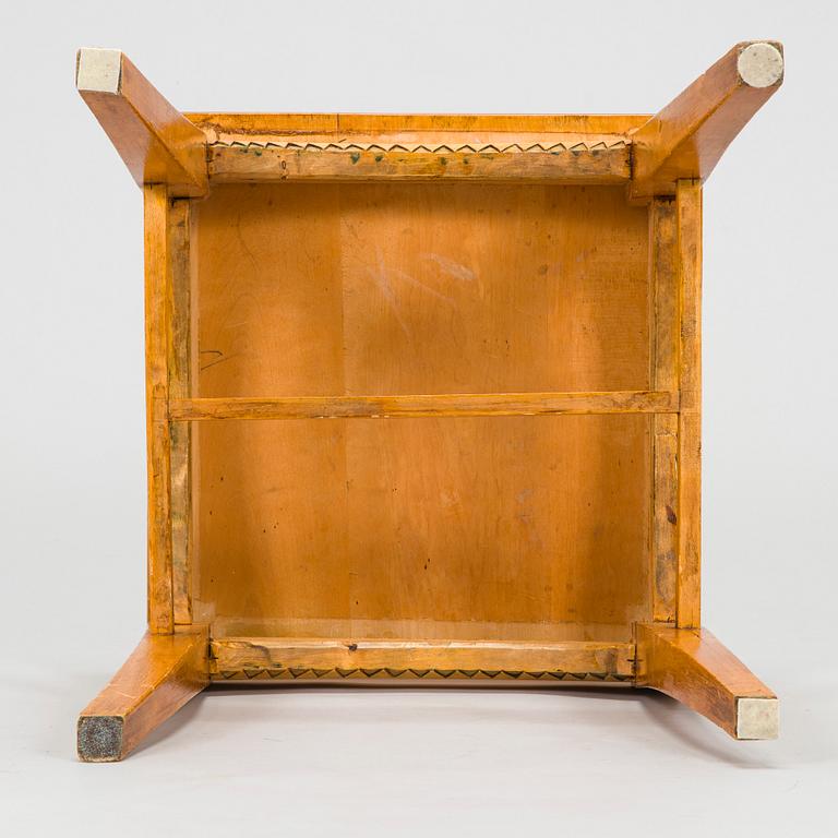 Yrjö Blomstedt, kirjoituspöytä ja jakkara, 1898.