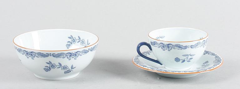 SERVISDELAR, 19 delar. Porslin, Rörstrand "Ostindia".