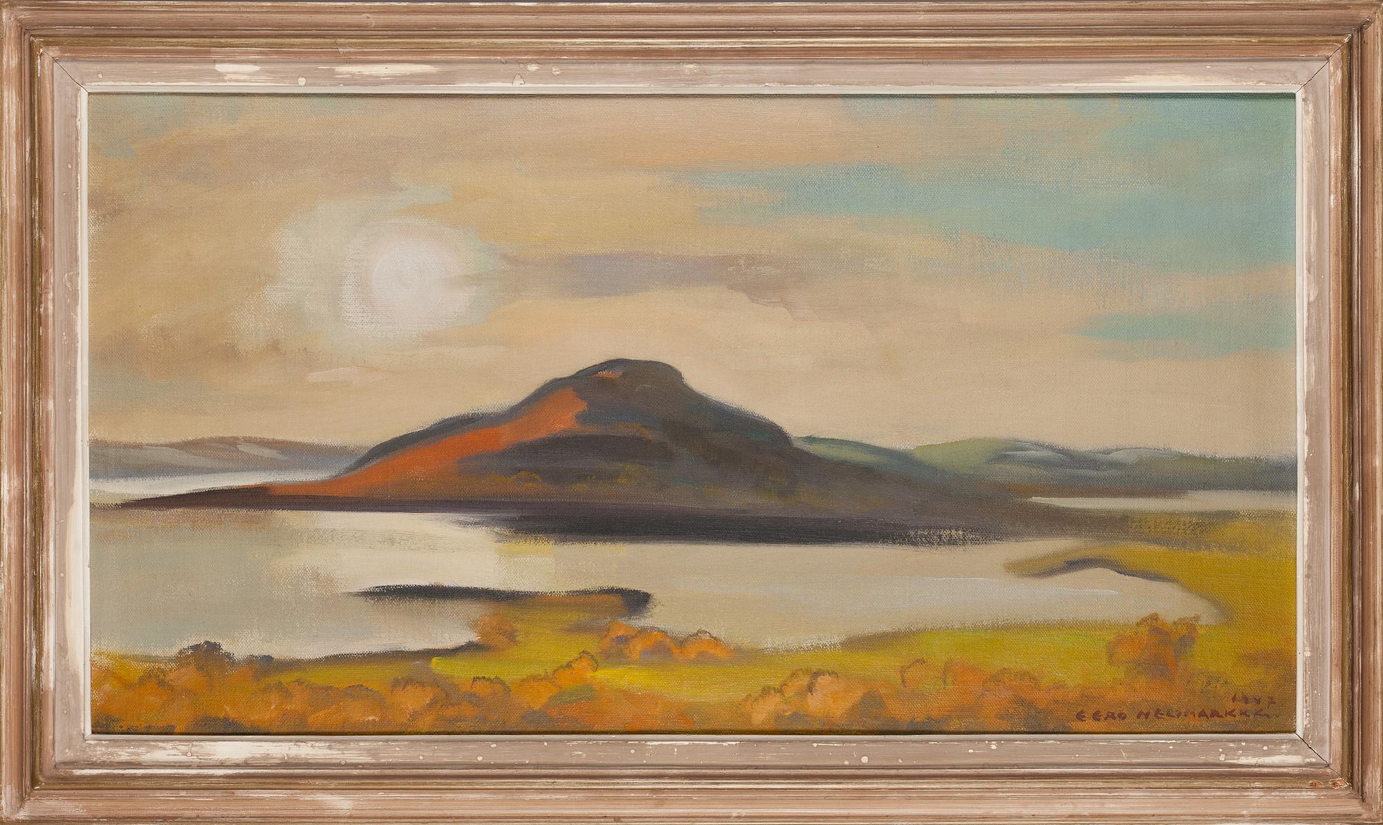 Eero Nelimarkka, olja på duk, signerad och daterad 1947.