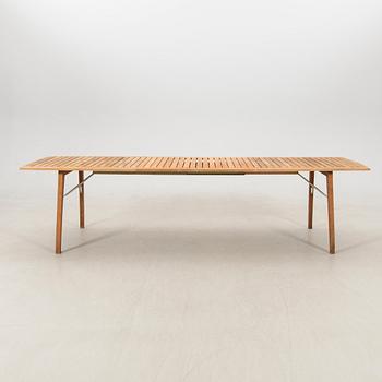 Jakob Berg trädgårdsmöbel 7 dlr "Ballare" för Fritz Hansen Danmark sent 1900-tal.