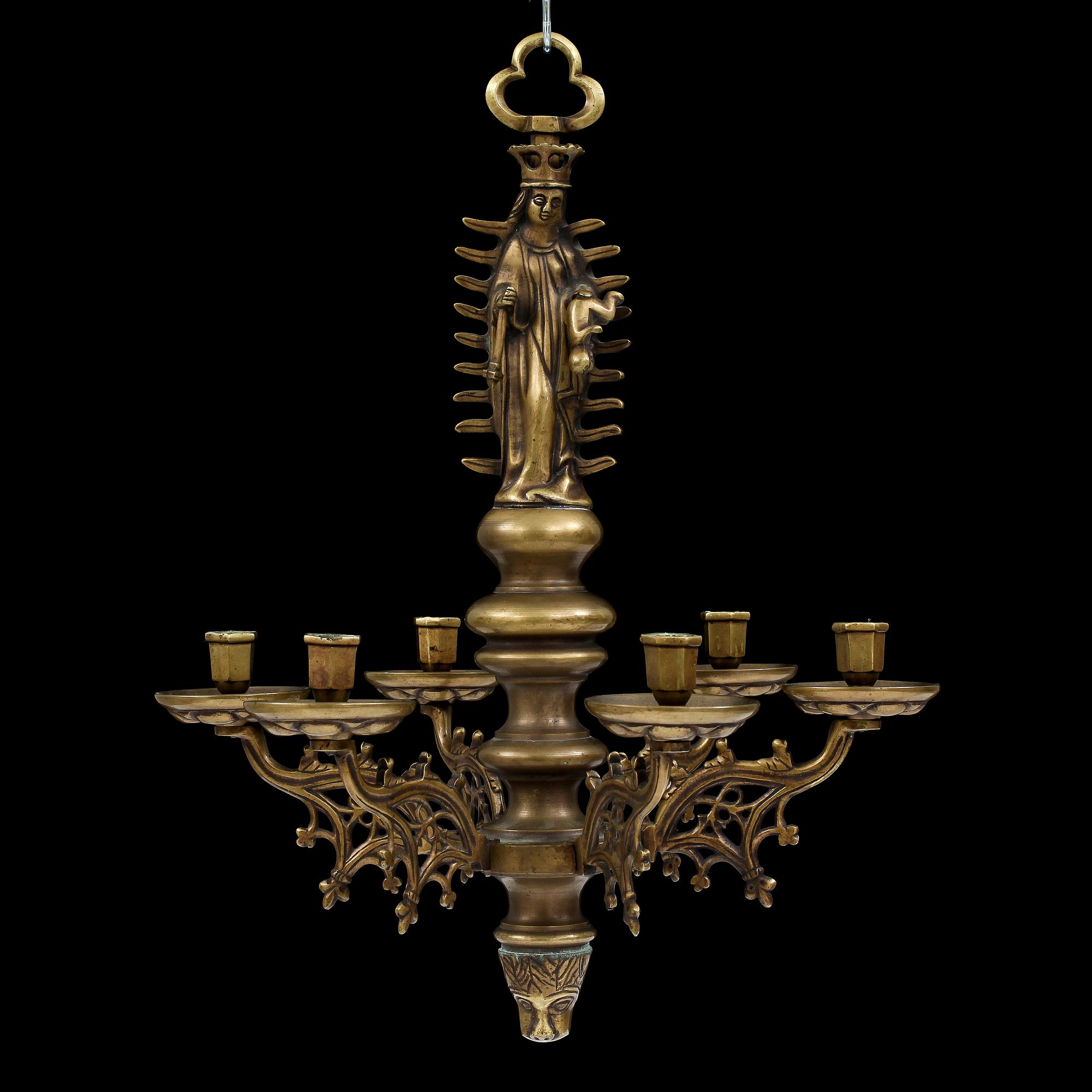 LJUSKRONA, gotisk stil, 1900-talets mitt.