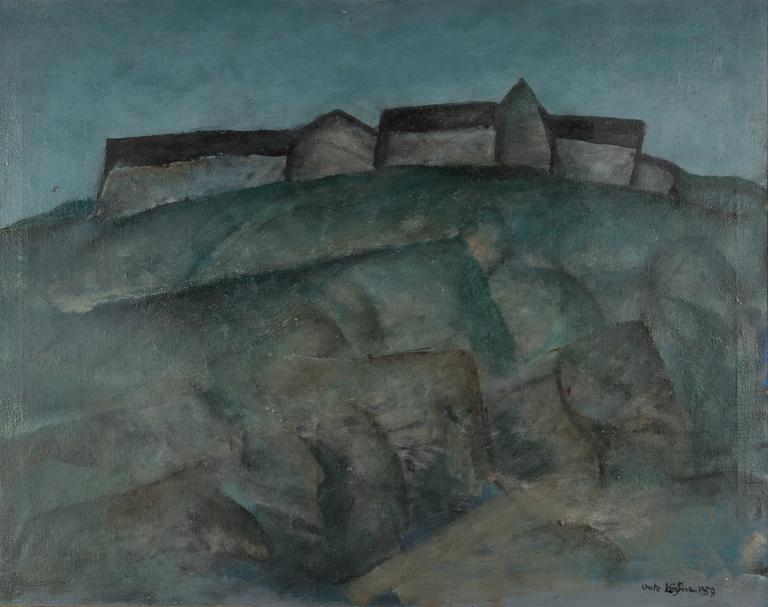 Unto Koistinen, oil on canvas, signed and dated 1958.