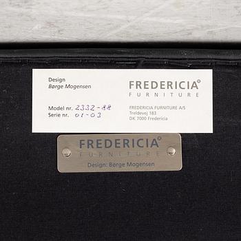 Børge Mogensen, sofa, model 2332-88, Fredericia Furniture, Denmark.
