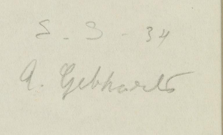 Santeri Salokivi, Man i profil (Gebhard).