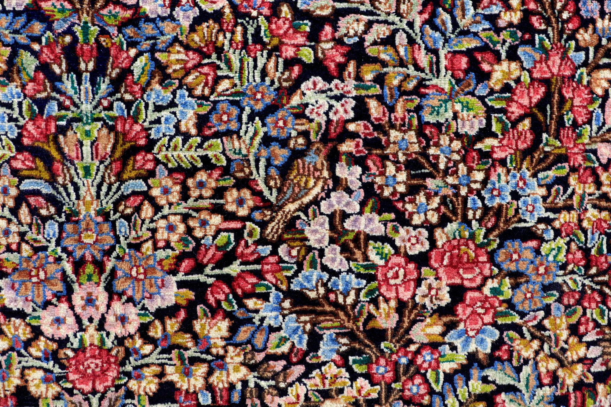 A CARPET, Kirman, ca 405 x 308 cm.