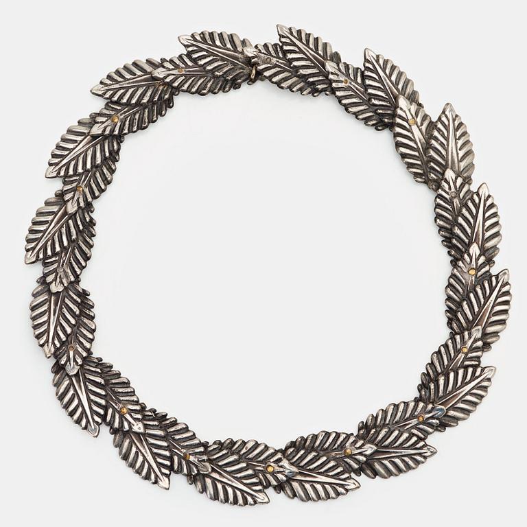 Estrid Ericson, a pewter necklace, Svenskt Tenn, Sweden 1950's.