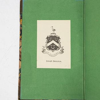 Collection of older books on hunting.