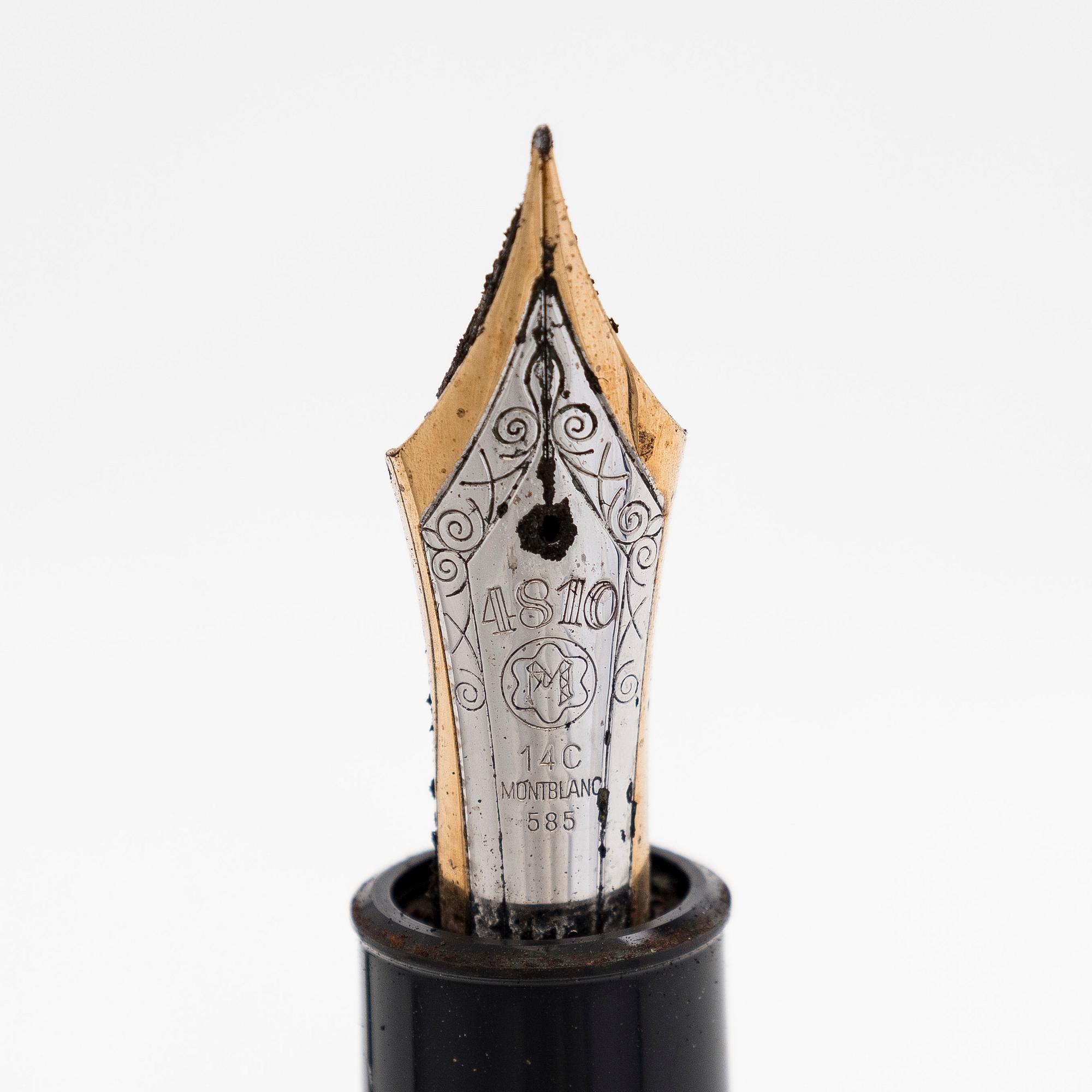 Montblanc, pennor, 3 st, "Meisterstück".