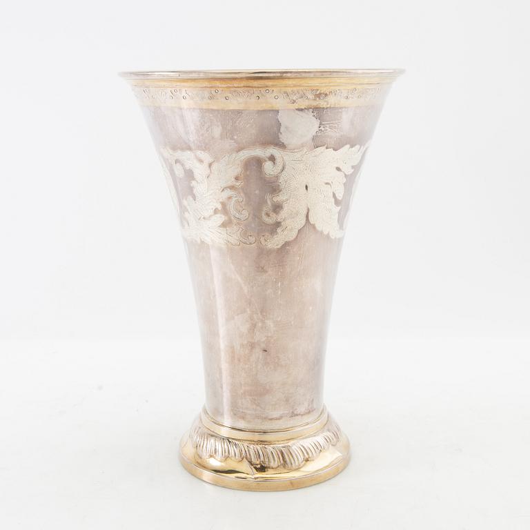 Cup CG Hallberg Stockholm 1930 silver.