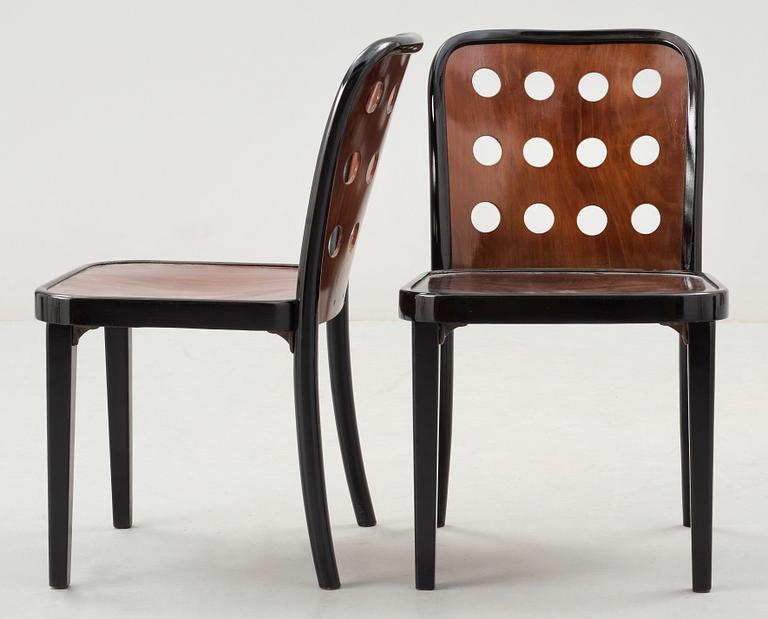 JOSEF HOFFMANN, stolar, 4 st, Thonet efter 1929.