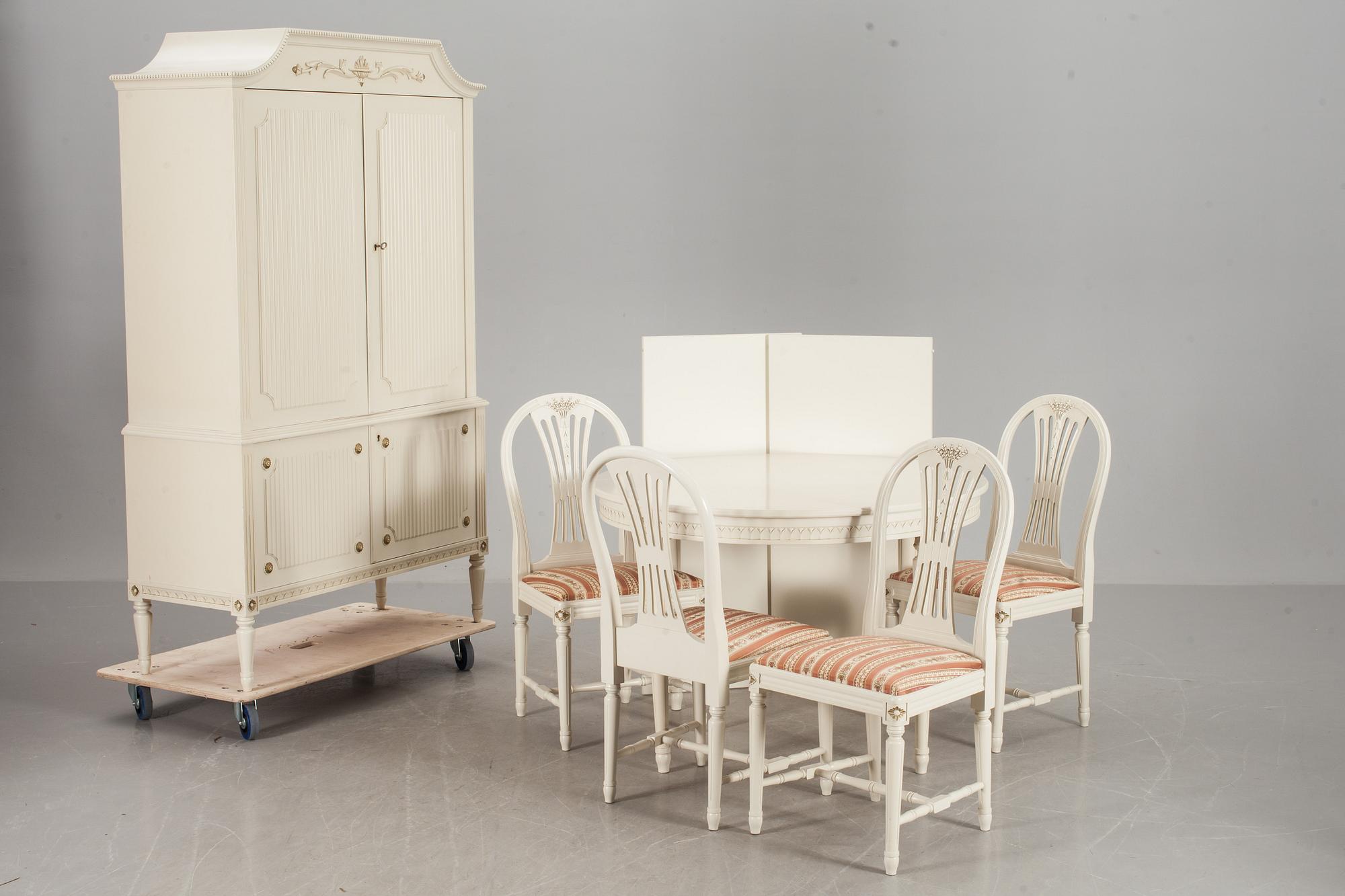 MATSALSGRUPP, gustaviansk stil, 1900-talets andra hälft.