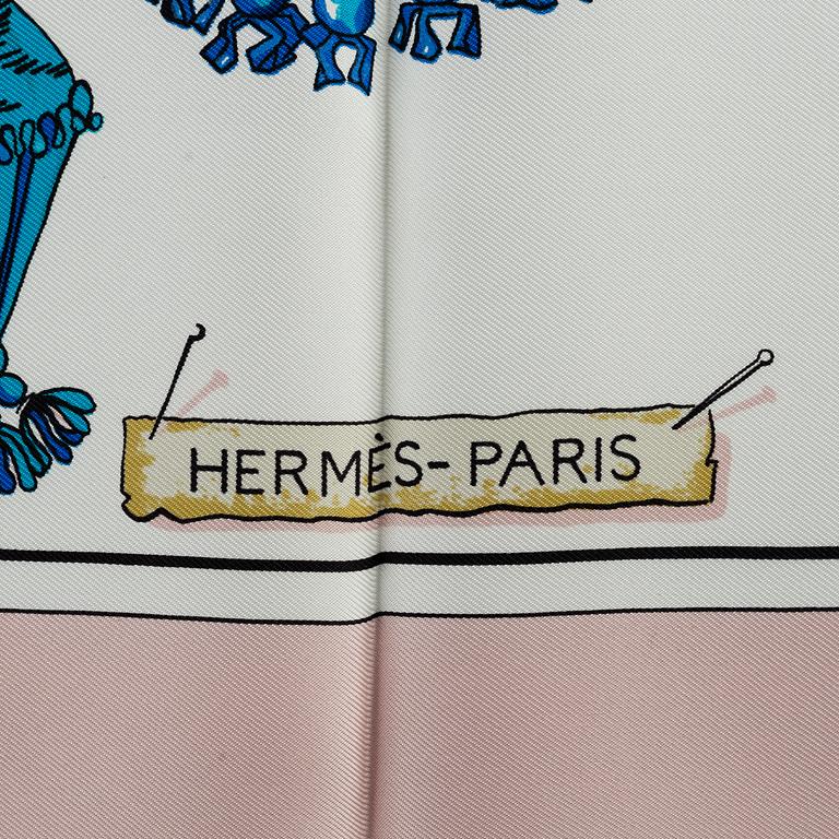 HERMÈS, scarf, 'Passementeri'.