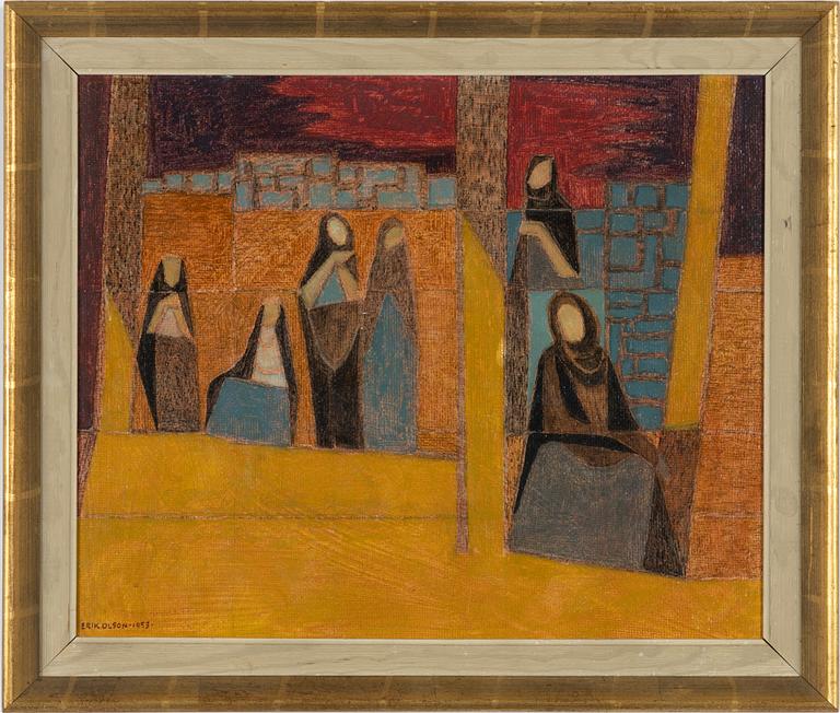 Erik Olson, "Kvinnorna under korset".