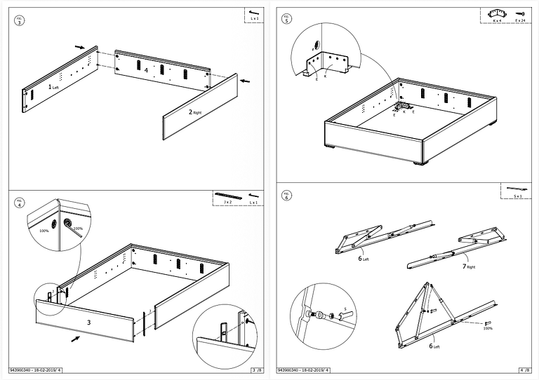 Morten Georgsen, bed "Element" for BoConcept 2000s.