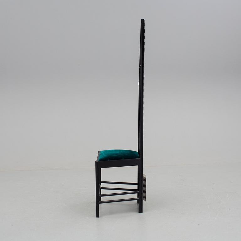 CHARLES RENNIE MACKINTOSH, stol, "Hill House 1", Cassina, Italien. Formgiven 1902.