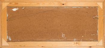 Nandor Mikola, olja på pannå, signerad.