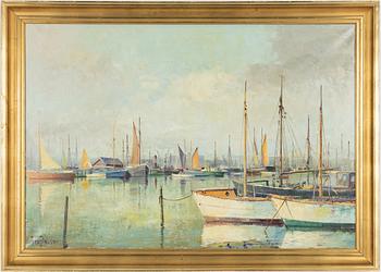 Arup Jensen, Harbour Scene.