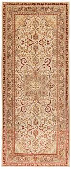 441. An Antique Amritsar carpet, Northern India, c. 437 x 189 cm.