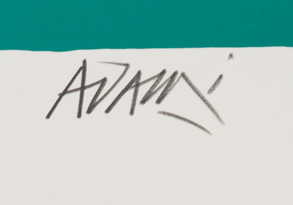 VALERIO ADAMI, färgserigrafi, signerad och numrerad XIII.XX.