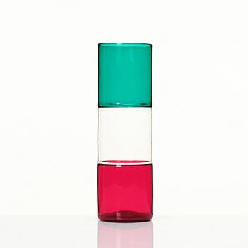 Fulvio Bianconi, vas "a Doppio Incalmo", Venini, Murano, Italien, modell 4392.