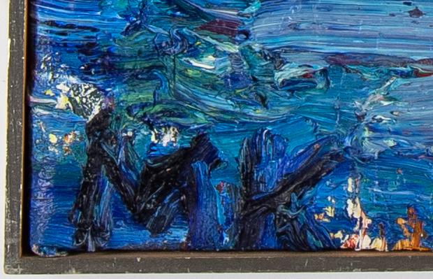 Mauritz Karström, oil on canvas, signed and dated a tergo 2000.