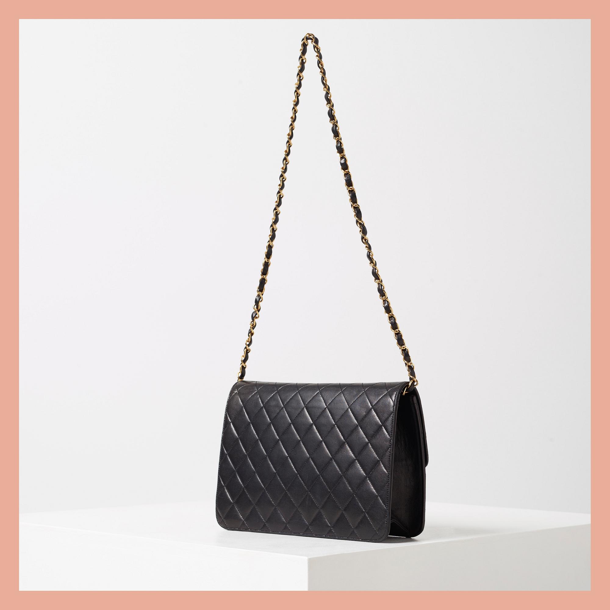 VÄSKA, "Flap bag", Chanel, 1994-96.